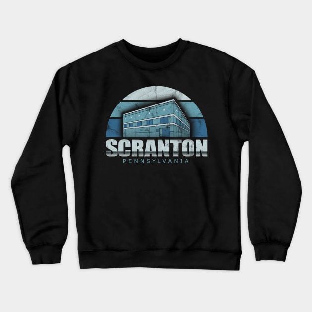 Vintage Scranton Crewneck Sweatshirt by BignellArt